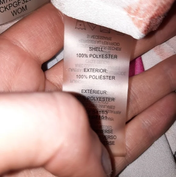 Calvin Klein Floral Button Down Quarter Sleeve Shirt - Picture 5 of 6